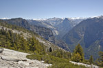 Three Sisters, Half Dome, Yosemite Valley