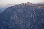 Sentinel Rock, Sentinel Dome, Sentinel Fall at sunset