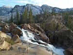 Falls on Tuolumne River, Falls Ridge