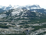 Unicorn Peak, Cockscomb, Echo Ridge, Cathedral Peak