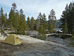 Campsite at Lake Vernon