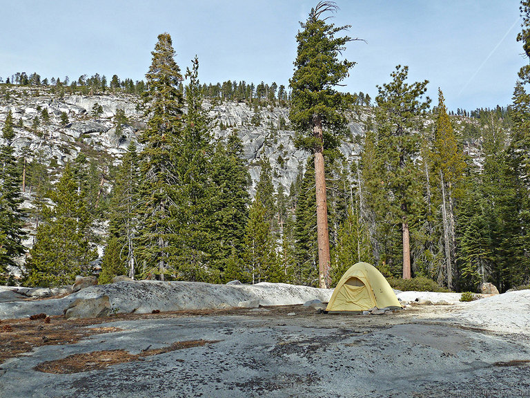 Campsite at Lake Vernon