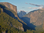 El Capitan, Half Dome, Sentinel Rock