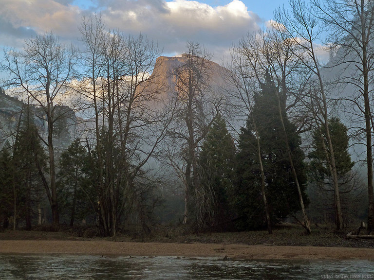 Half Dome, Merced River