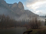 Sentinel Rock, Merced River