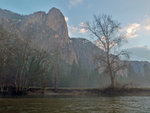 Sentinel Rock, Merced River