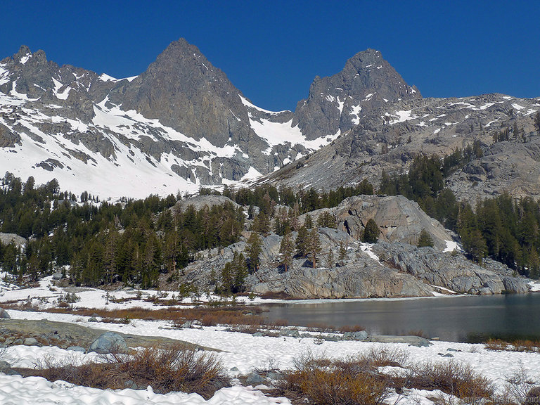 Mt Ritter, Banner Peak, Ediza Lake