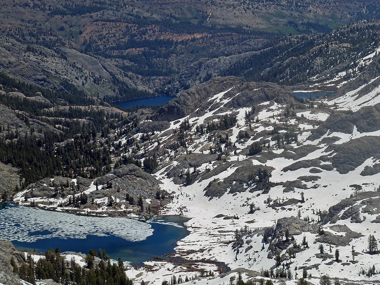 Ediza Lake, Shadow Lake, Rosalie Lake