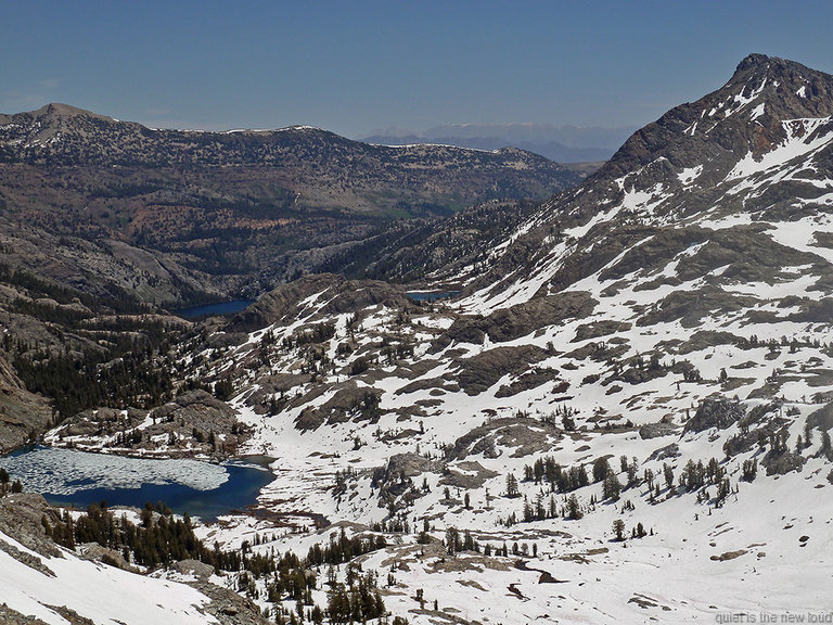 Ediza Lake, Shadow Lake, Rosalie Lake, Volcanic Ridge