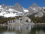 Mt Ritter, Banner Peak, Ediza Lake