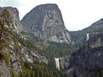 Liberty Cap, Vernal Falls, Nevada Falls