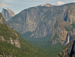 Half Dome, Sentinel Dome, Cathedral Rocks, Bridalveil Falls