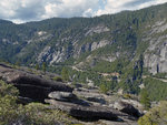 Big Oak Flat Road from lower Turtleback Dome