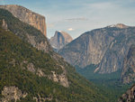 El Capitan, Half Dome, Sentinel Dome