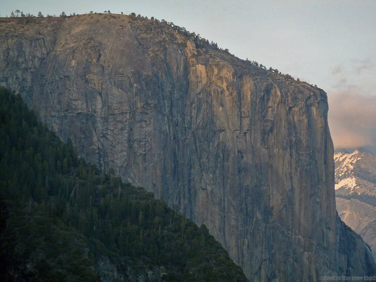 El Capitan at sunset