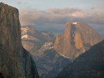 El Capitan, Half Dome at sunset