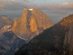 Half Dome at sunset