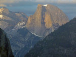 Half Dome at sunset