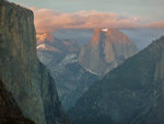 El Capitan, Half Dome at sunset