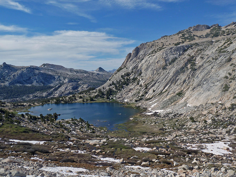 Rafferty Peak, Fletcher Peak, Vogelsang Lake