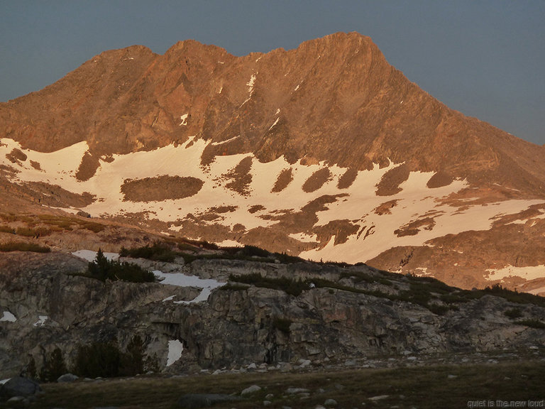 Simmons Peak at Sunset