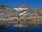 Simmons Peak, unnamed lake