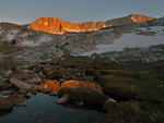 Peak 12053, Peak 11998, unnamed lake