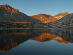 Parsons Peak, Simmons Peak, unnamed lake