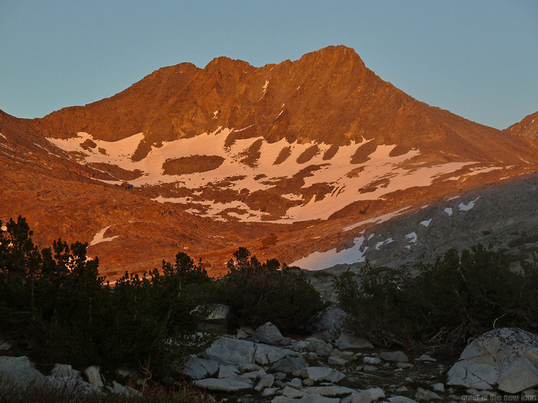 Simmons Peak at Sunset