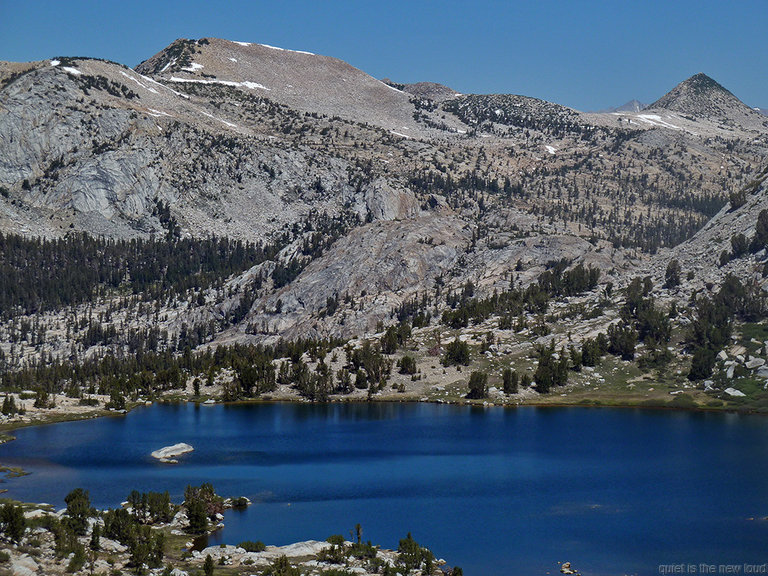 Rafferty Peak, Johnson Peak, Vogelsang Lake