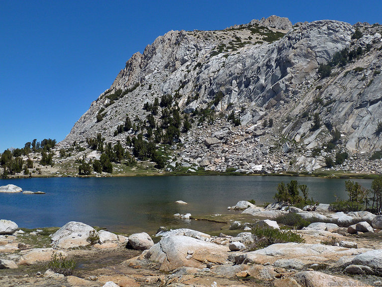 Fletcher Peak, Vogelsang Lake