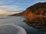 Millers Point, Wildcat Beach at sunset