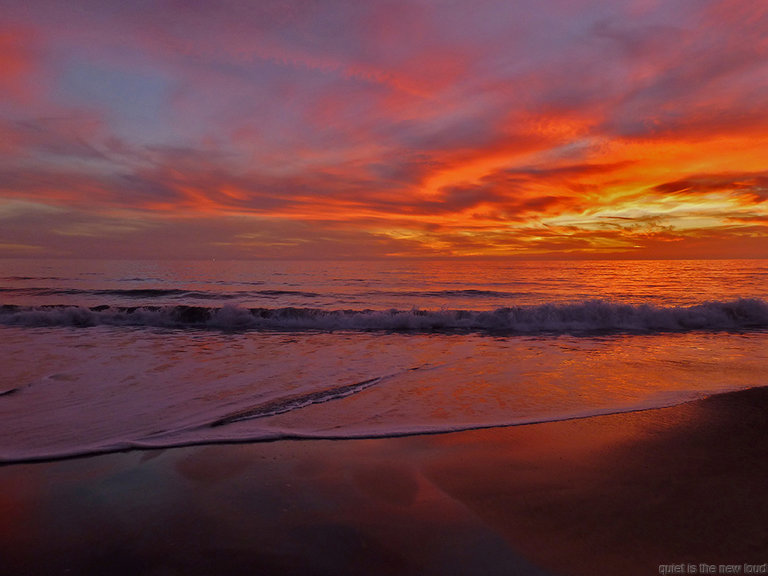 Sunset at Wildcat Beach