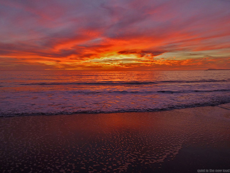 Sunset at Wildcat Beach