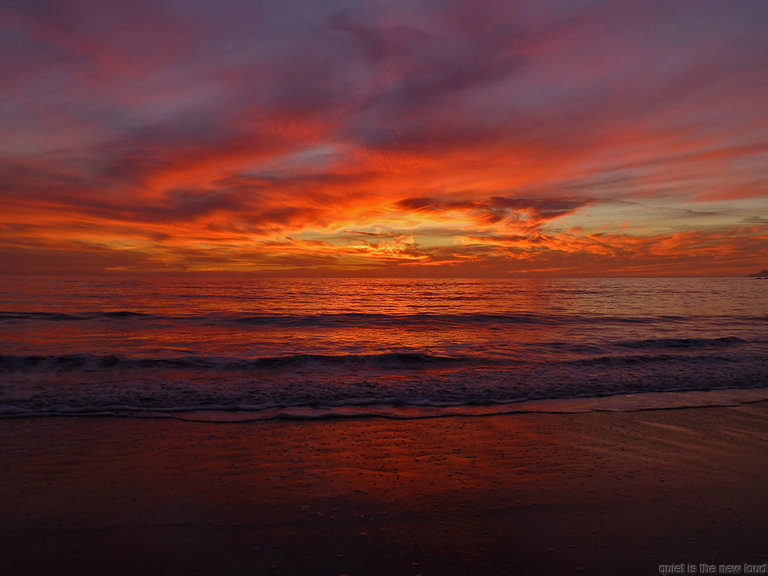 Sunset at Wildcat Beach