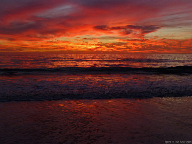 Sunset at Wildcat Beach