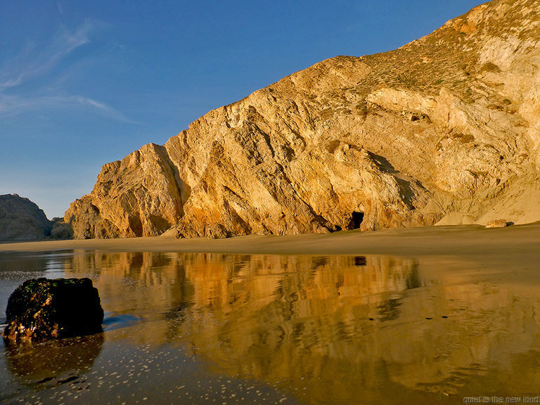 Cove south of McClures Beach