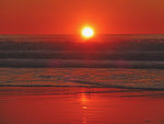 Sunset on McClures Beach