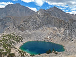 Big Pothole Lake, University Peak, Nameless Pyramid, Snow Crown Peak