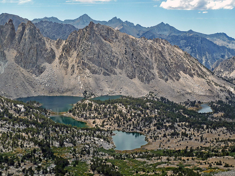 Kearsarge Pinnacles, Kearsarge Lakes