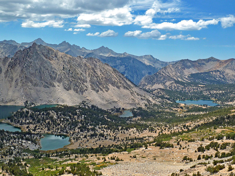 Kearsarge Pinnacles, Kearsarge Lakes, Bullfrog Lake, Mount Bago