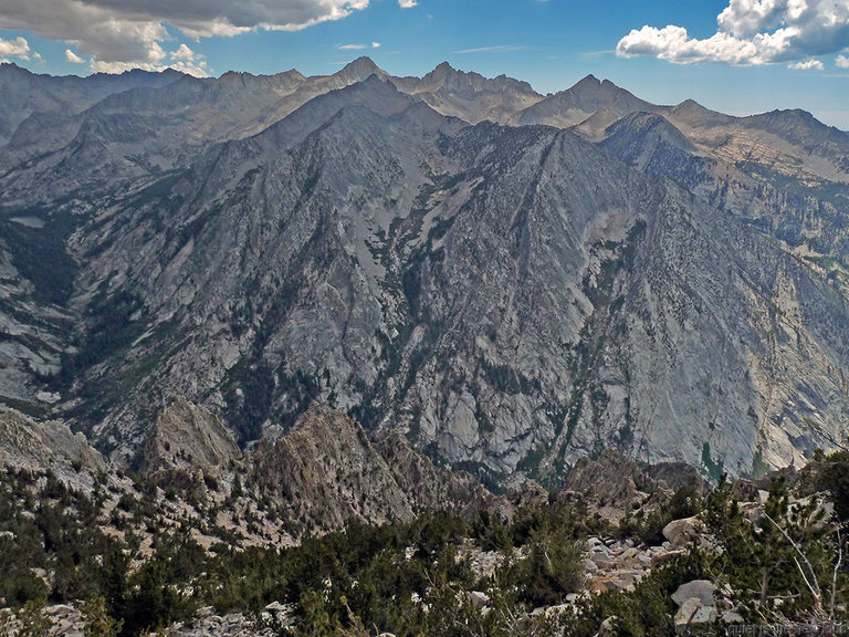 Mt Brewer, North Guard, Mt Francis Farquhar