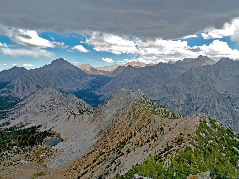 Center Peak, Mt Keith, East Vidette Peak, West Vidette Peak