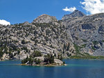 Island in Rae Lakes