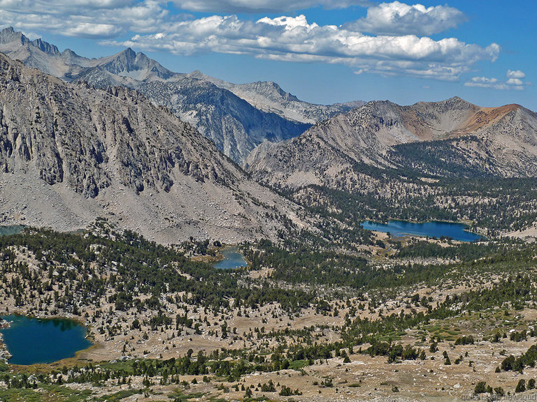 Kearsarge Lakes, Bullfrog Lake, Mount Bago