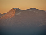False White Mountain at sunset