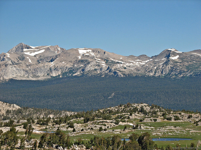 Mt Conness, White Mountain, False White Mountain