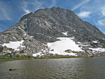 Fletcher Lake, Fletcher Peak