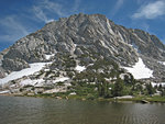 Fletcher Lake, Fletcher Peak