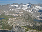 Simmons Peak, Mt Lyell, Bernice Lake